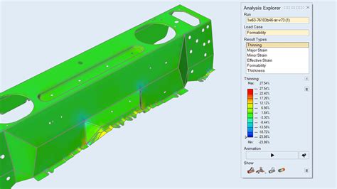 sheet metal simulation software|altair inspire form.